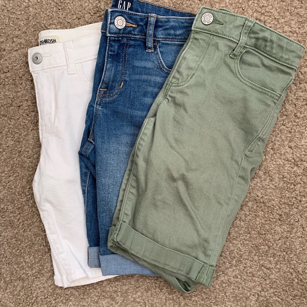 Girl’s 3 Pack Bermuda Shorts